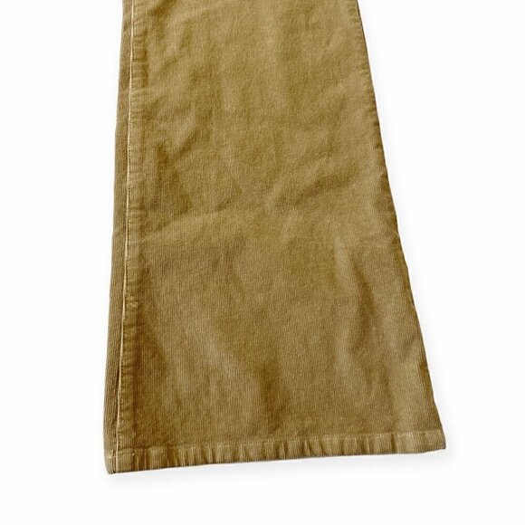 Nili Lotan Celia Corduroy Pants. Wide Leg, Size 12. Beige, New - Picture 9 of 12